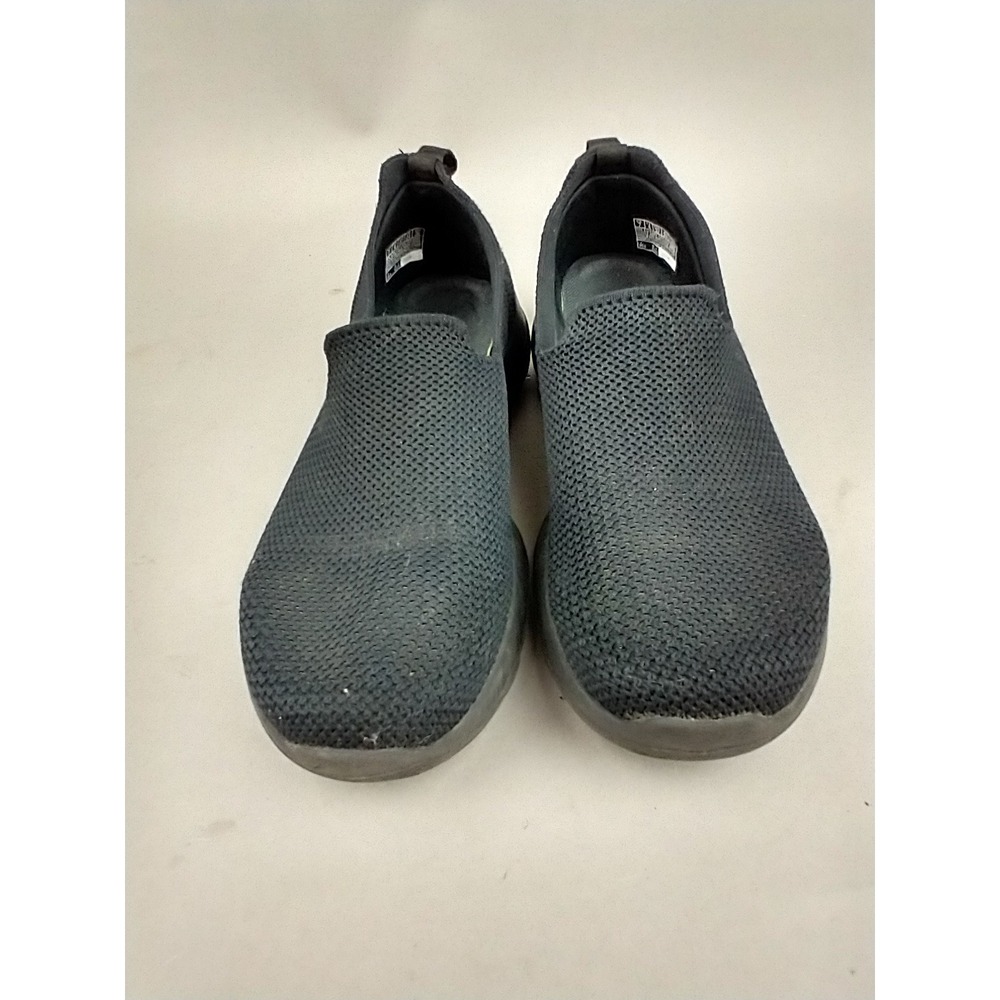 Skechers GOwalk Joy Black Slip On Walking Shoes Womens 7 124187 BBK Stretch Fit - Picture 2 of 9